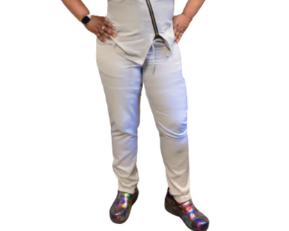 Side Zipper Scrubs: Pants