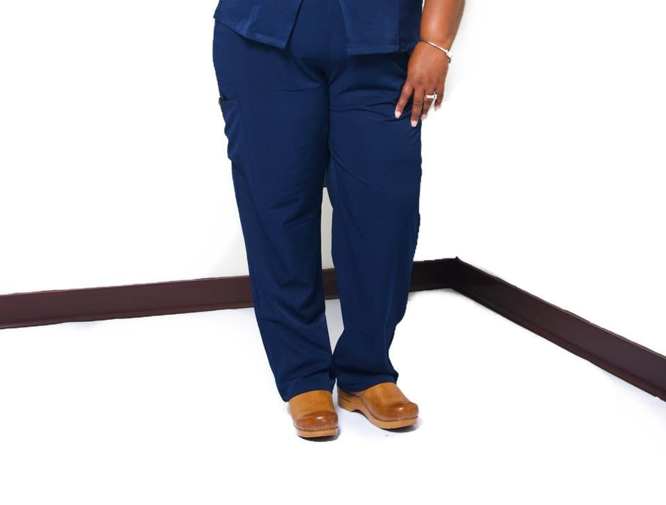 Side Zipper Scrubs: Pants